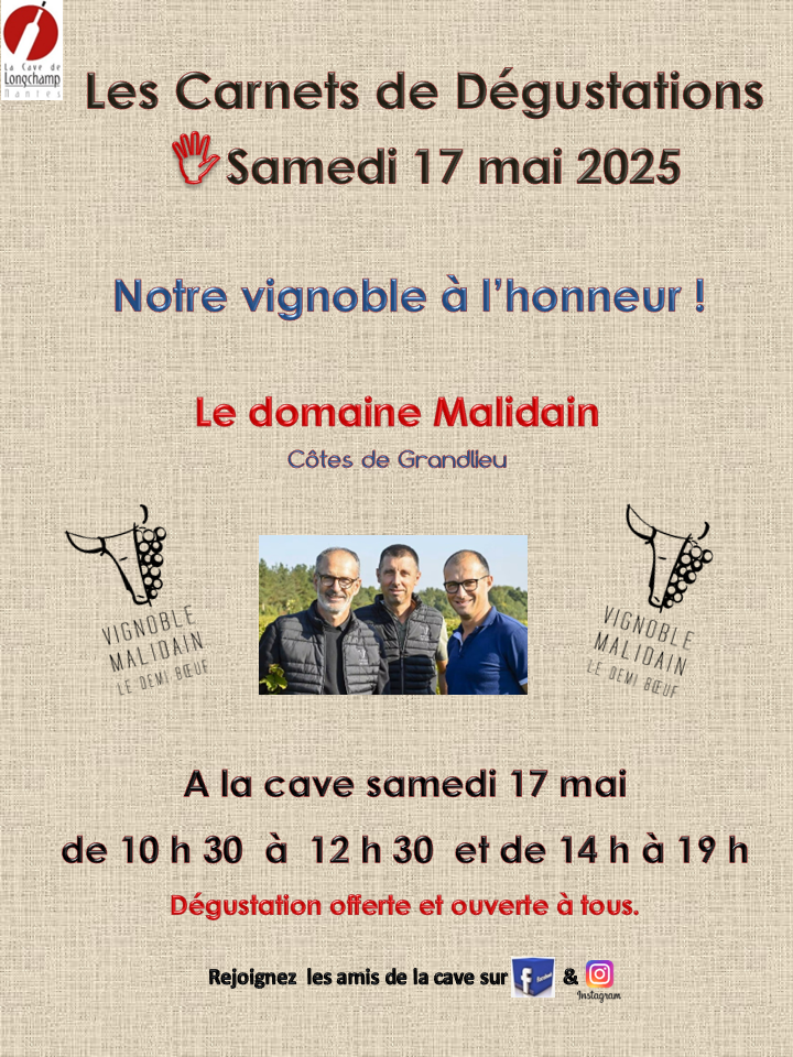 Annonce Carnet Malidain 17 mai 25 portrait